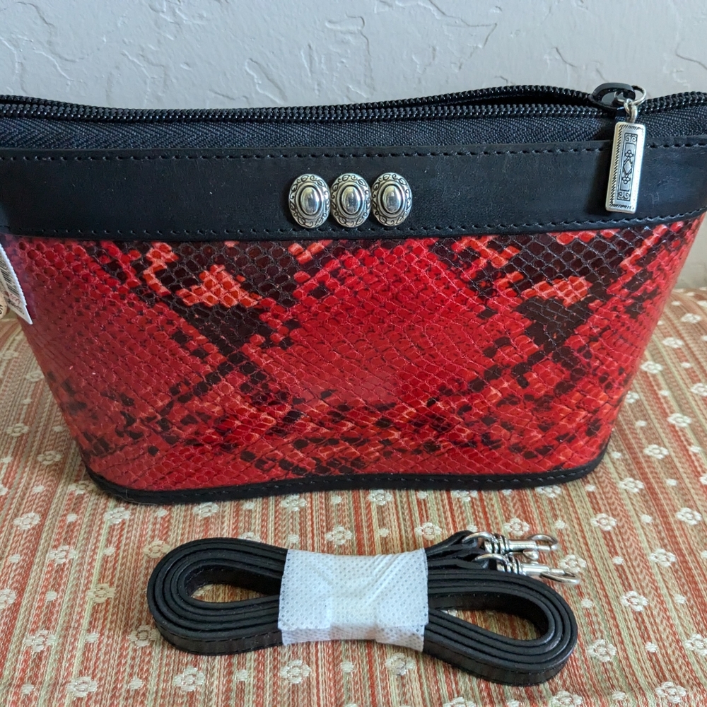 Brighton red print bag